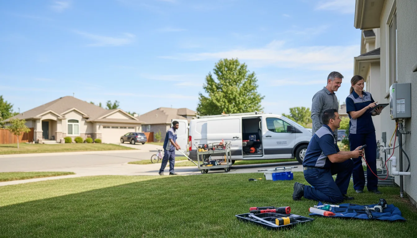 Tankless water heater service in Madison, PA